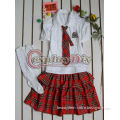Wholeslae girls spaid skirt japanese high school uniforms
